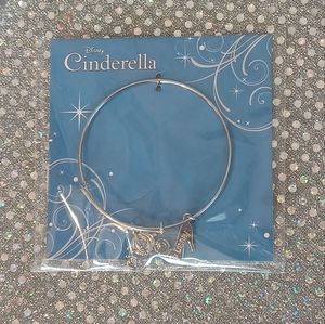 Disney Cinderella Charm Bangle Bracelet NWT